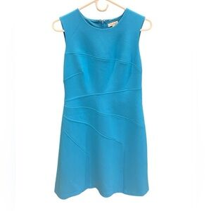 NWT Shoshanna sleeveless blue a-line dress size 6
